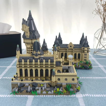 Magic Castle MOC Micro Building Blocks Set – Medieval Wizard School