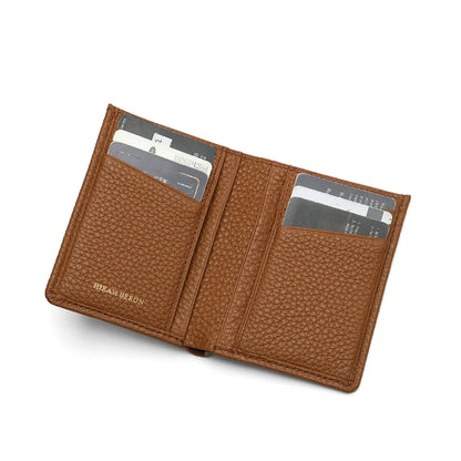 RFID Blocking Slim Leather Card Case Wallet for Men
