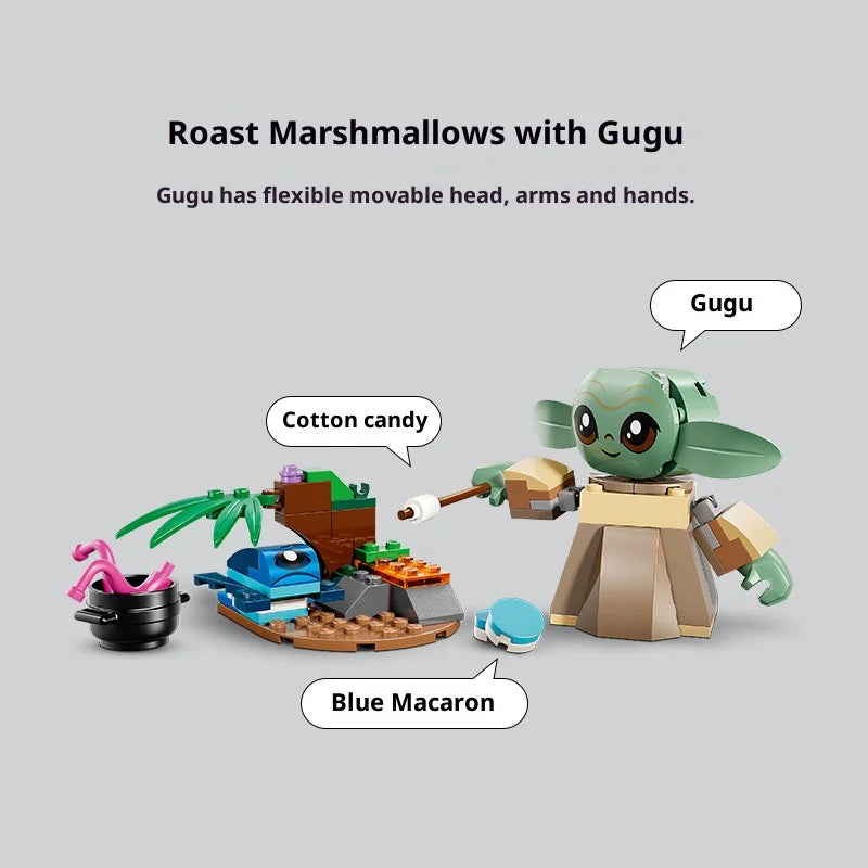 LEGO Star Wars 75443 Grogu's Homestead Building Set