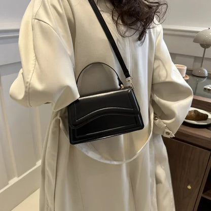PU Leather Crossbody Bag for Women – Small Shoulder Handbag