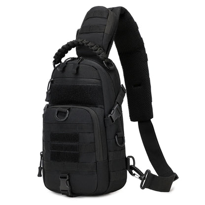 Tactical Sling Chest Bag for Men – MOLLE Shoulder Pack for Hiking & Outdoors