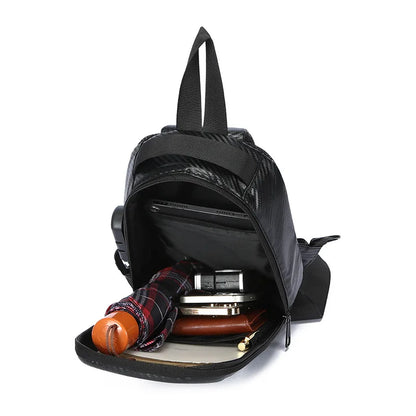 Hard Shell Sling Bag – Men's Multifunctional Crossbody with Password Lock