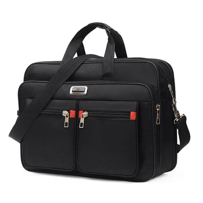 Large Capacity Laptop Briefcase – Business Travel Shoulder Bag