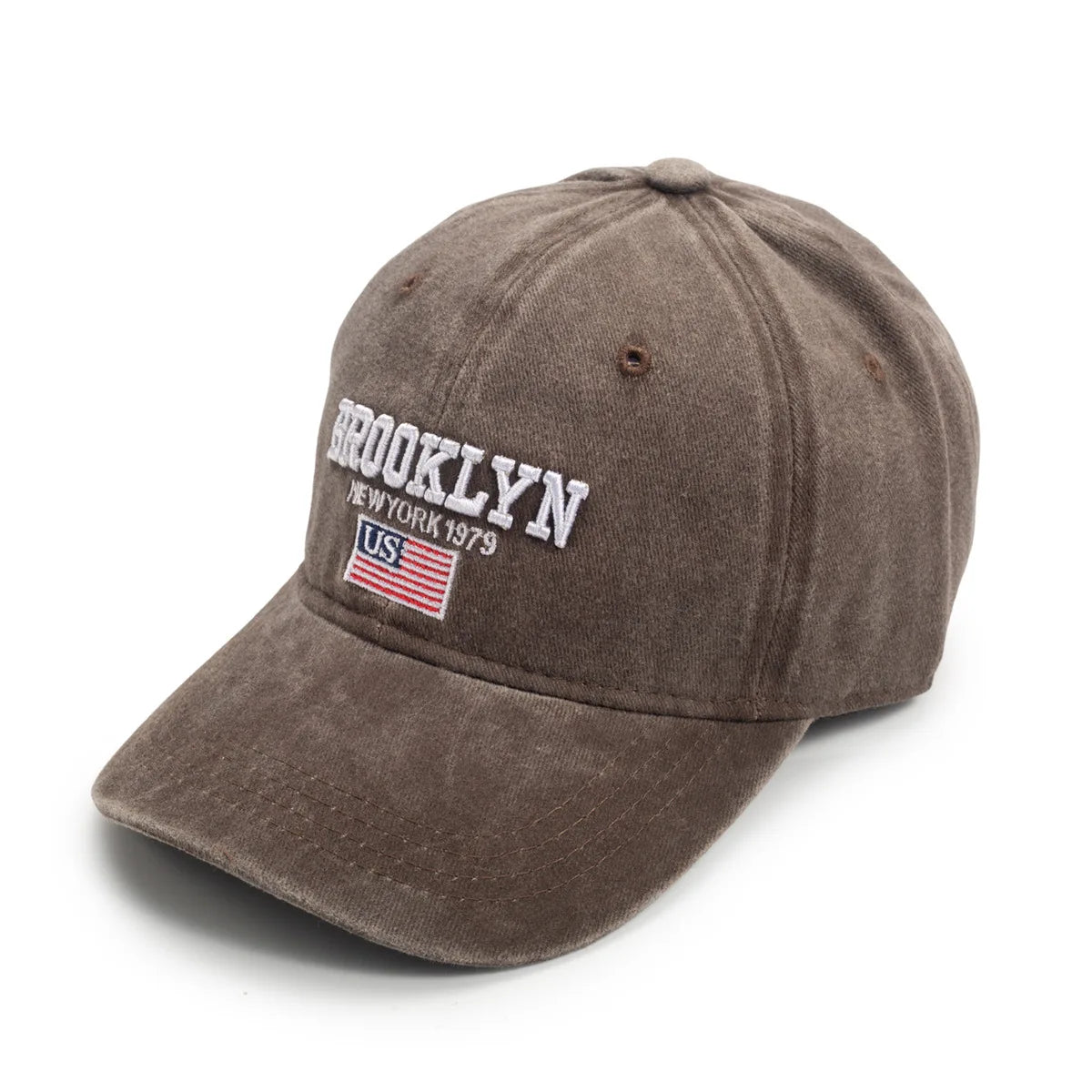 Brooklyn New York 1979 US Flag Embroidered Vintage Baseball Cap