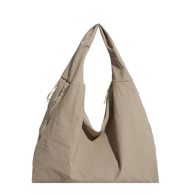 Large Capacity Shoulder Tote Bag – Women's Multi-Pocket Crossbody