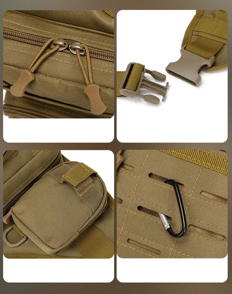 Tactical Sling Bag – Fishing & Outdoor Crossbody Shoulder Pack