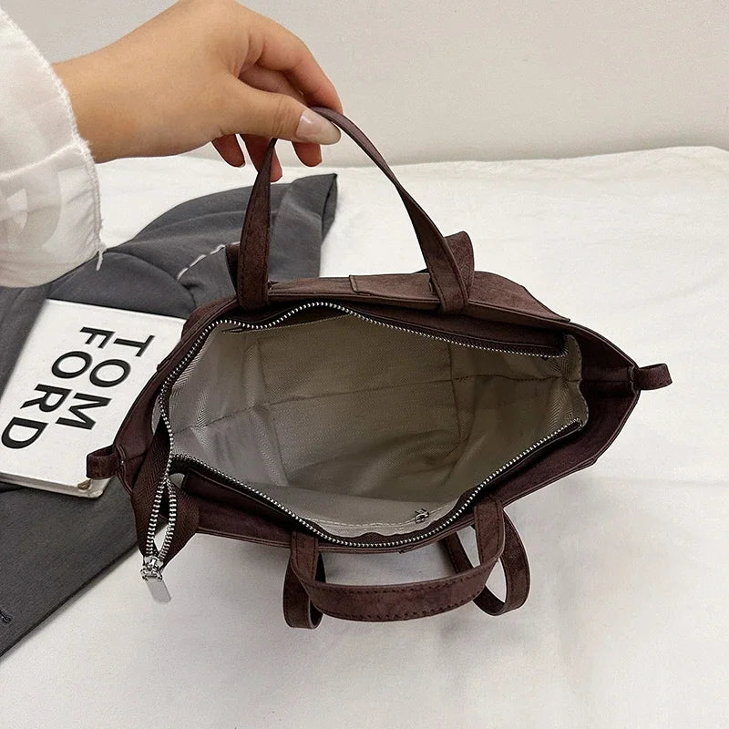 Women's PU Leather Crossbody Shoulder Bag – Luxury Designer Handbag