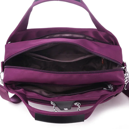 Multifunction Oxford Crossbody Shoulder Bag for Women