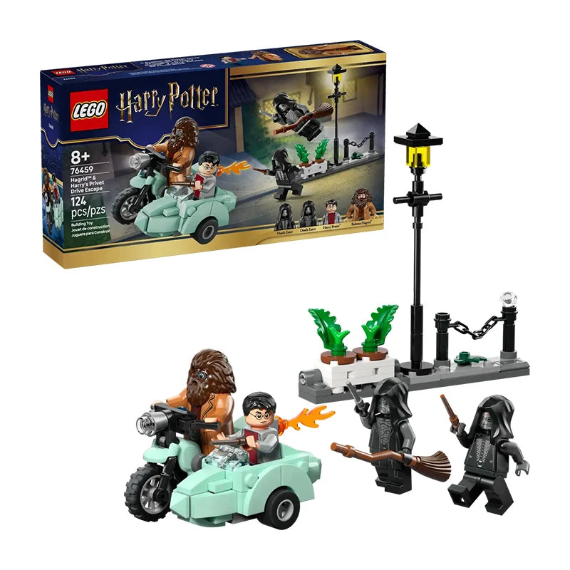 LEGO Harry Potter 76459 Hagrid's Privet Drive Escape Building Set