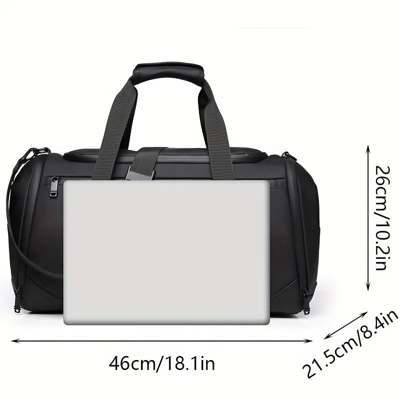 Large Capacity Men's Gym Duffel & Travel Bag