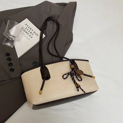 PU Leather Shoulder Bag for Women – Y2K Crossbody Handbag