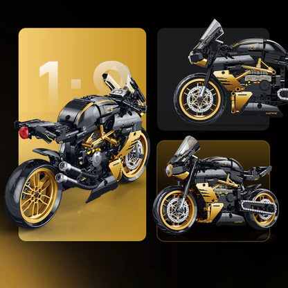 Racing Motorcycle Building Blocks Set – 506 Pcs