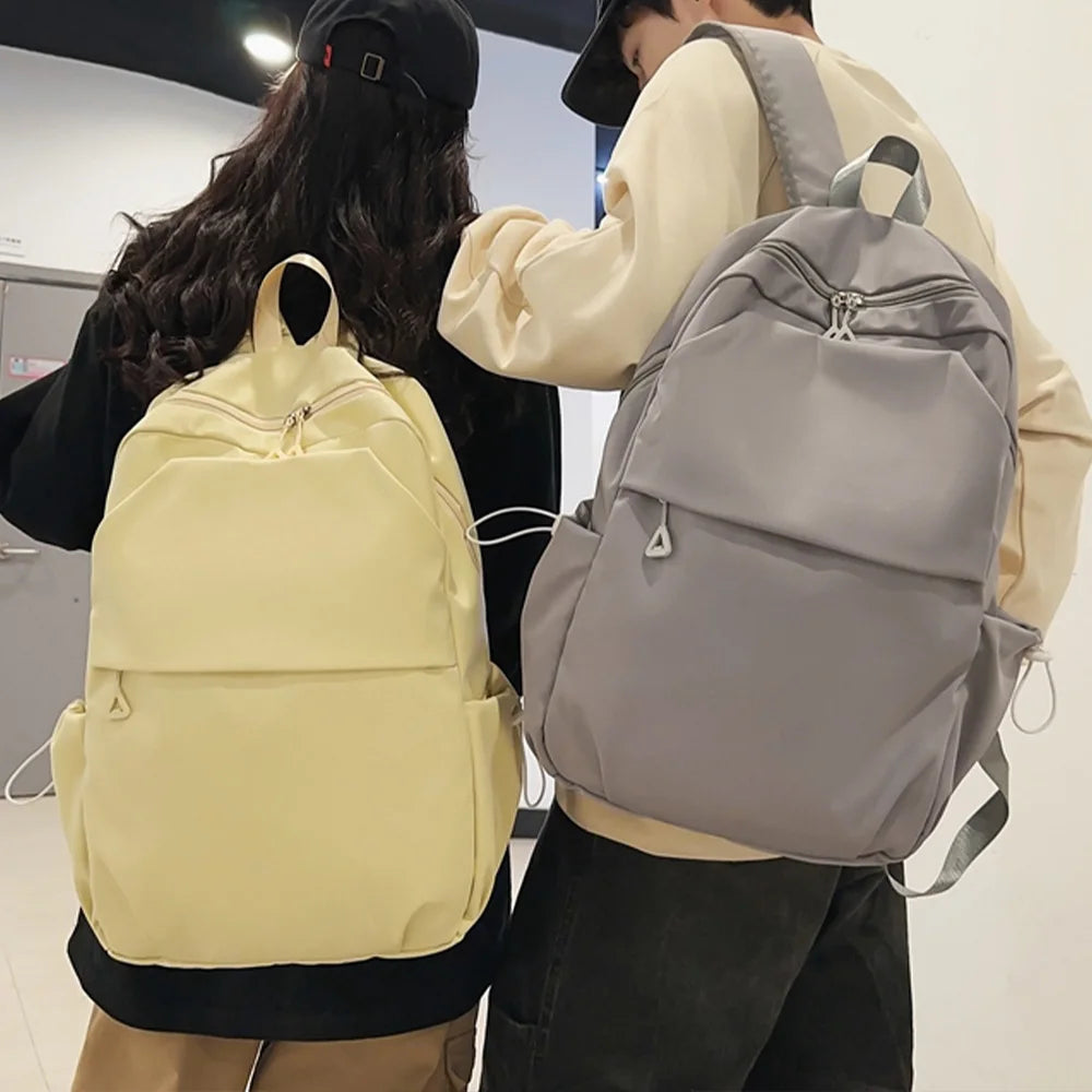 Lightweight Nylon Backpack – Minimalist Water-Resistant Daily Bag