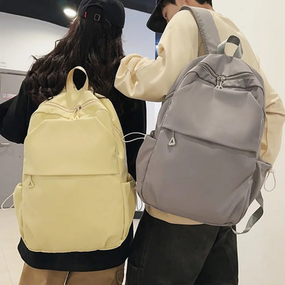 Lightweight Nylon Backpack – Minimalist Water-Resistant Daily Bag