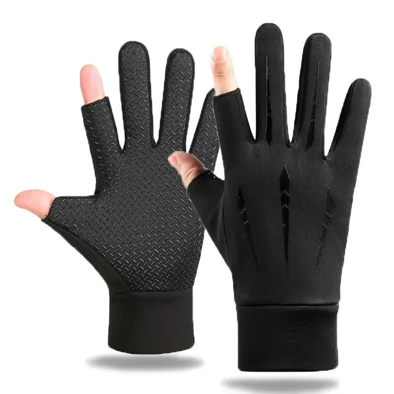Winter Waterproof Men's Gloves – Windproof, Touchscreen & Non-Slip