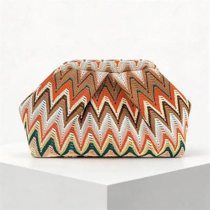 Bohemian Clutch Bag – Ethnic Embroidered Evening Handbag