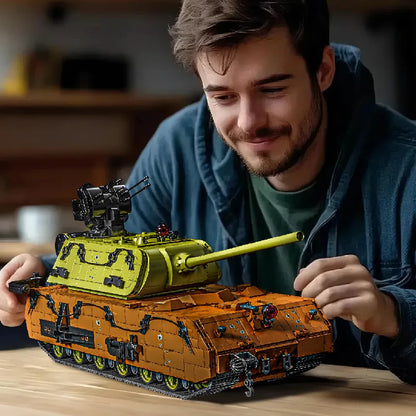 Panzer VIII Maus Tank MOC Set – 1:28 Scale Military Bricks