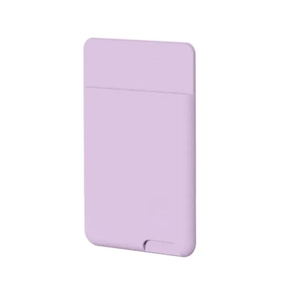 Silicone Phone Card Holder – Self-Adhesive Stick-On Wallet