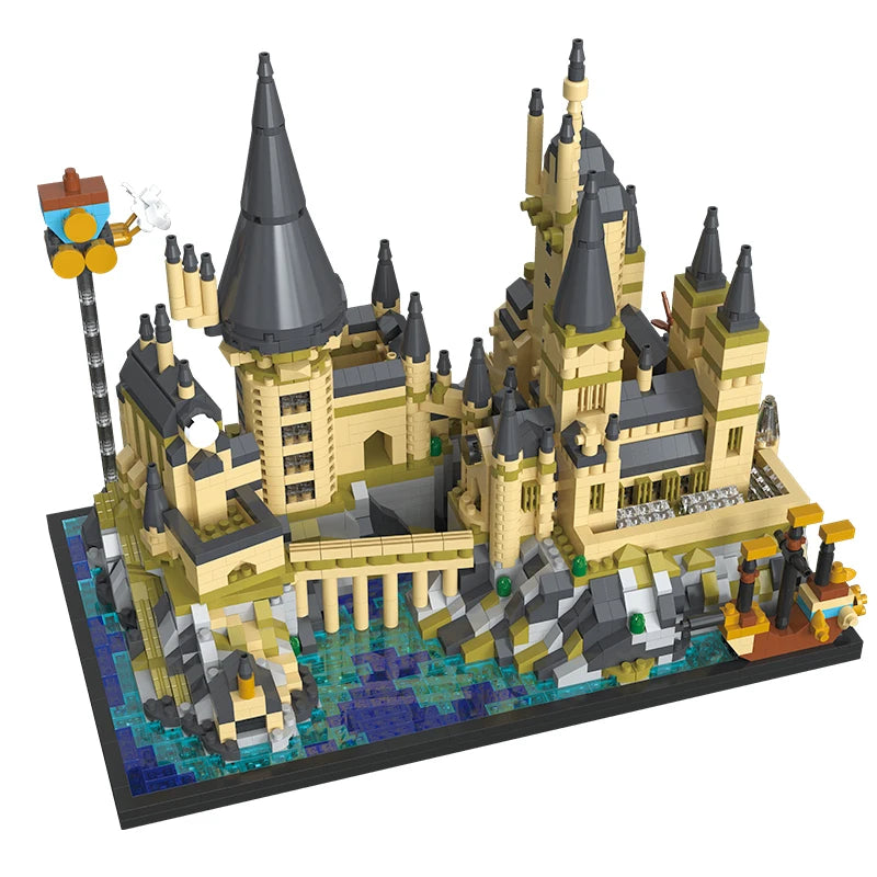 Gothic Medieval Castle MOC Building Blocks Set – Magic School Micro Bricks