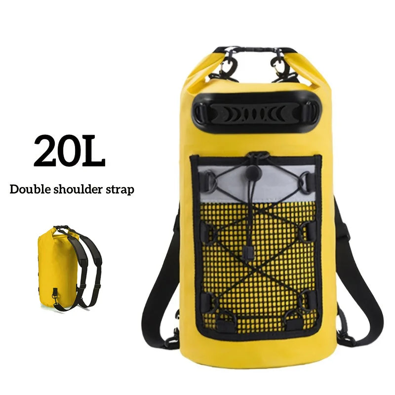 Waterproof Dry Bag Backpack PVC 10L 20L 30L 40L Kayak Trekking