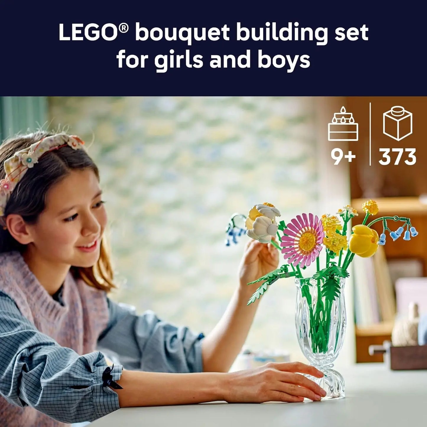 LEGO Botanicals Petite Sunny Bouquet 10347 Flower Building Set