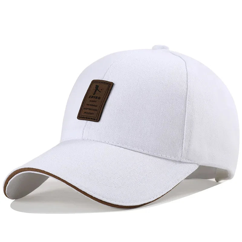 Classic Solid Color Baseball Cap – Unisex Golf & Sports Hat