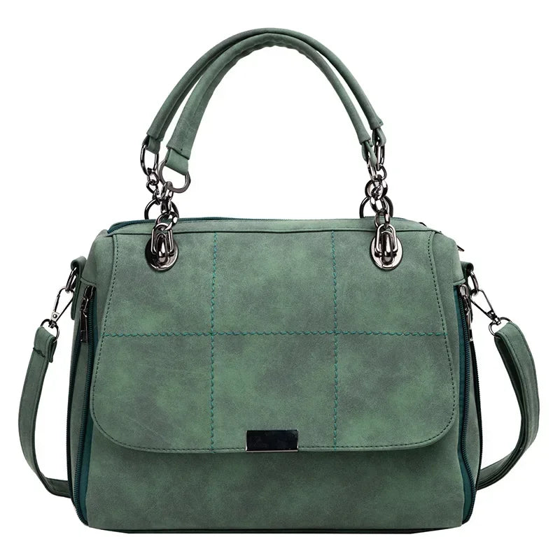 Luxury Soft Leather Crossbody Handbag for Women