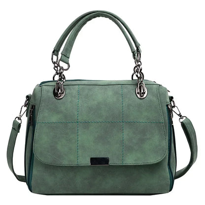 Luxury Soft Leather Crossbody Handbag for Women
