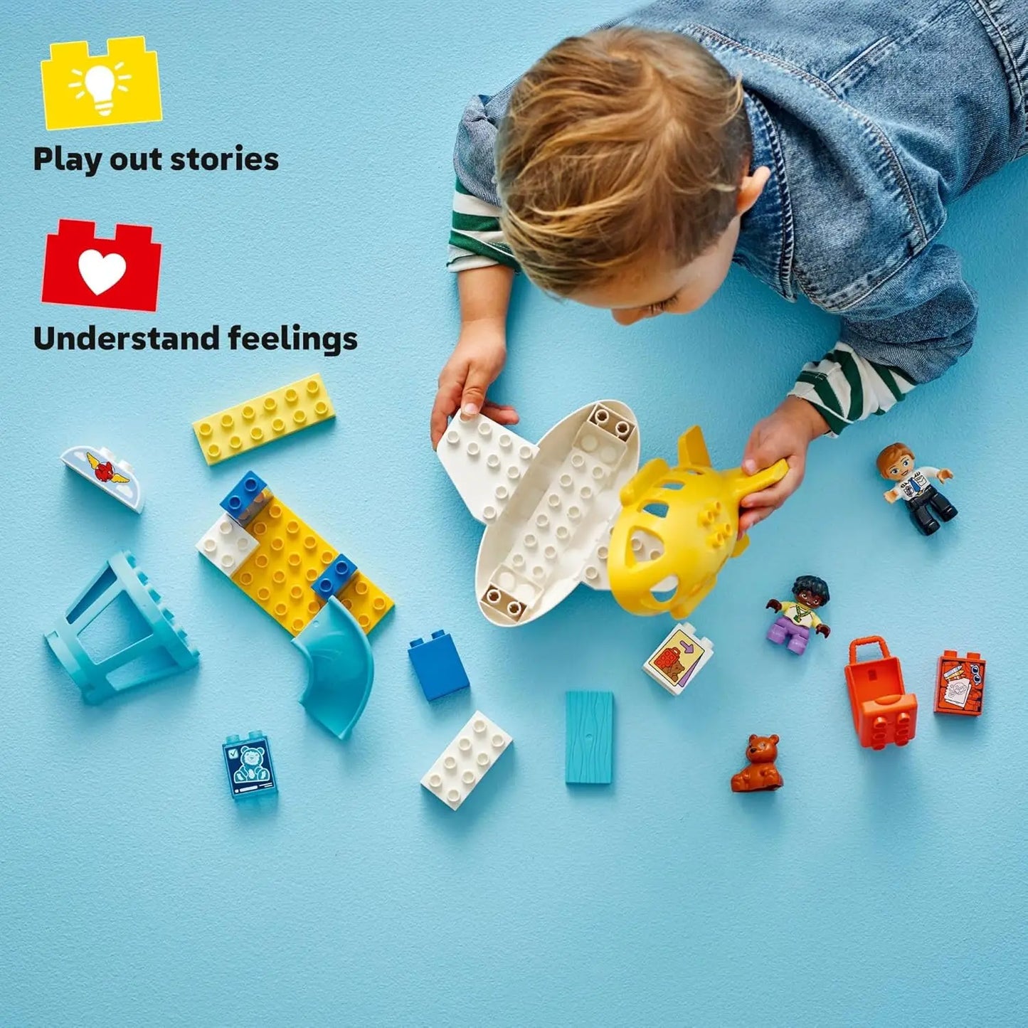 LEGO DUPLO 10443 First Time at the Airport Toddler Building Set