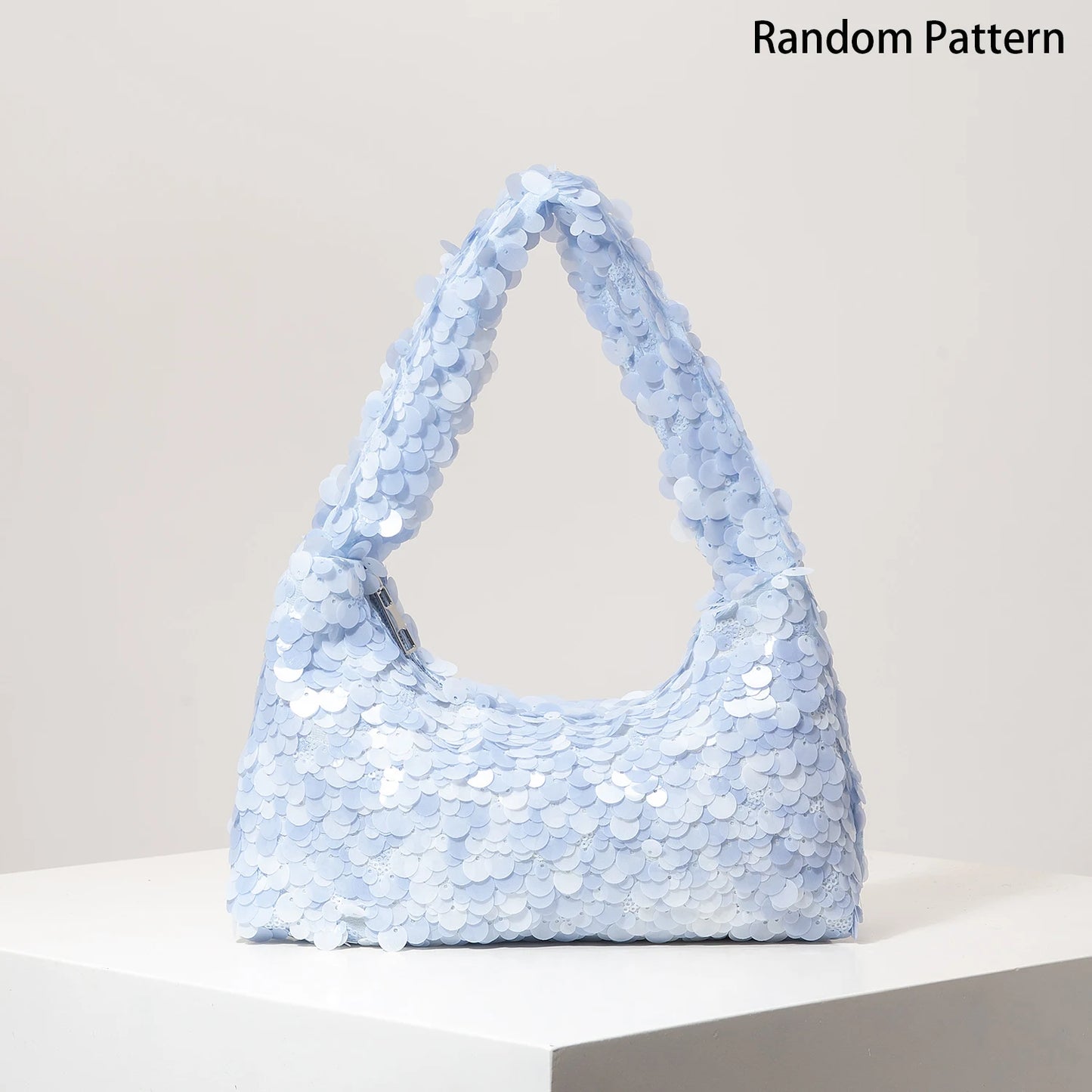 Sequin Shoulder Bag for Women – Glam Party Hobo Bag
