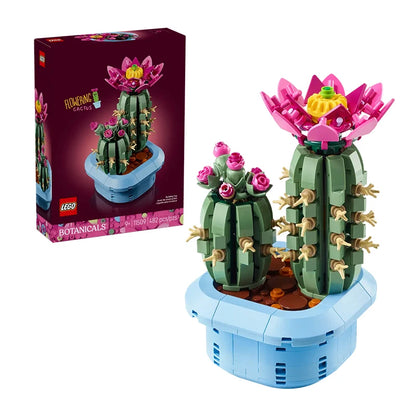 LEGO 11509 Botanicals Flowering Cactus – 482-Piece Plant Set