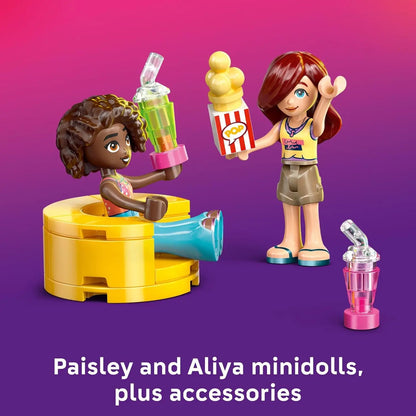LEGO Friends 42642 Friendship Movie Night Building Set – 154 Pieces