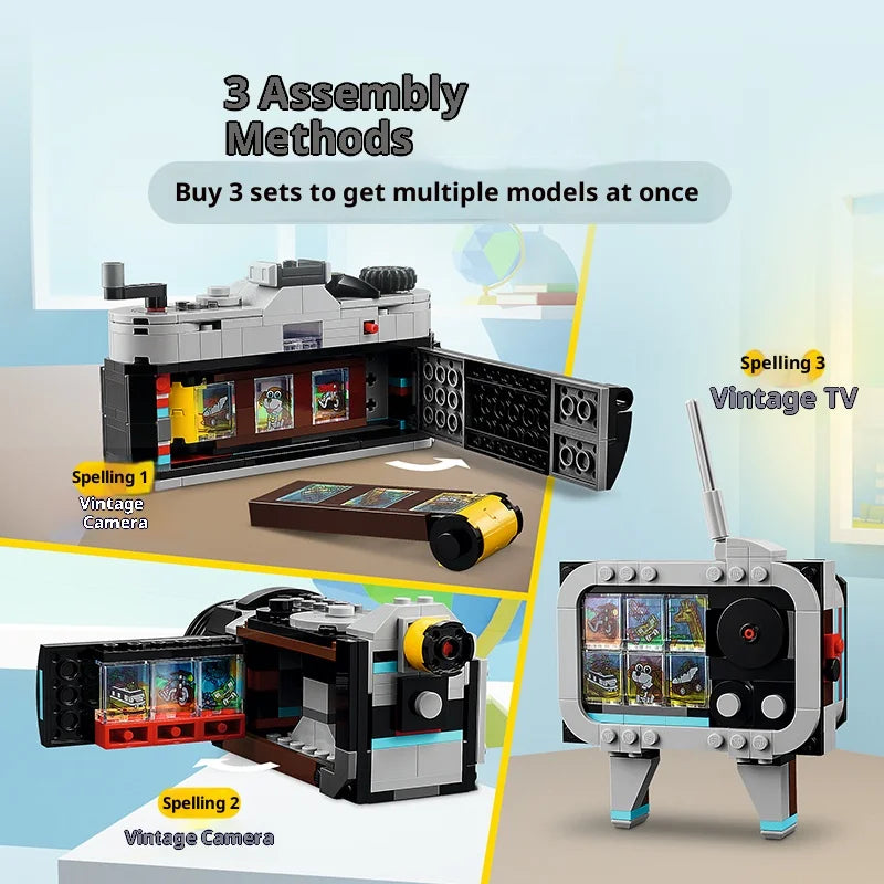 LEGO Creator 3-in-1 Retro Camera Set 31147 – Ages 8+