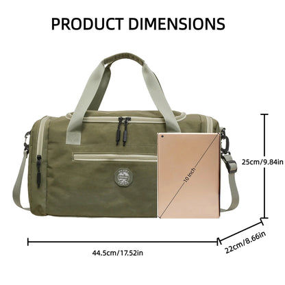 Sports Duffle Bag – Large Capacity Travel Gym Bag with Shoulder Strap