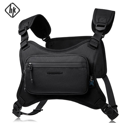 Running Vest Chest Bag for Men – Lightweight Waterproof Rig Pack for Cycling & Outdoor Training
