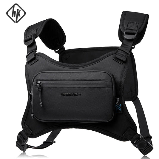Running Vest Chest Bag for Men – Lightweight Waterproof Rig Pack for Cycling & Outdoor Training