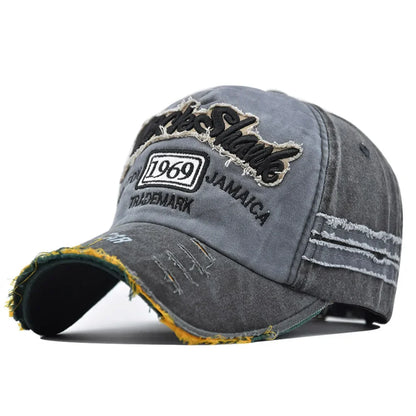 Vintage 1969 Embroidered Baseball Cap – Washed Cotton