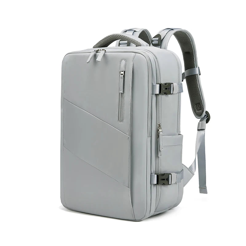 Women's Travel Backpack – 16" Laptop, USB Charging, Waterproof