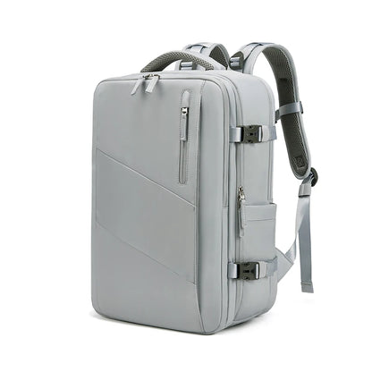 Women's Travel Backpack – 16" Laptop, USB Charging, Waterproof