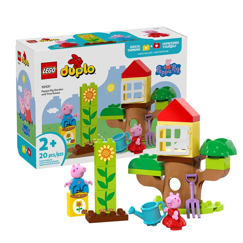 LEGO DUPLO 10431 Peppa Pig Garden & Tree House Set