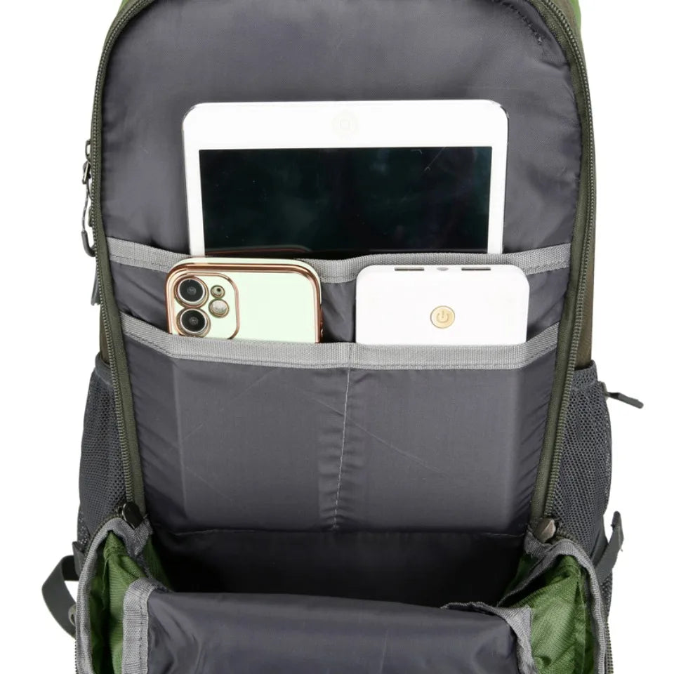 40L Waterproof Hiking Backpack – Men's Large Outdoor Travel Rucksack