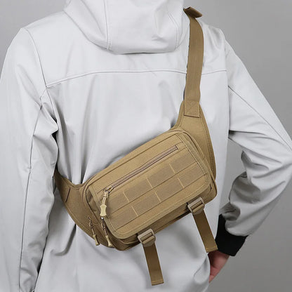 Tactical Waist Bag for Men – Multi-Pocket Sling Pack