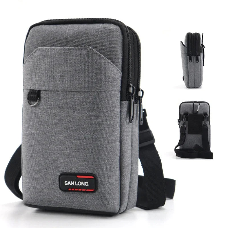 Waterproof Fanny Pack for Men – Single & Double Layer Waist Bag