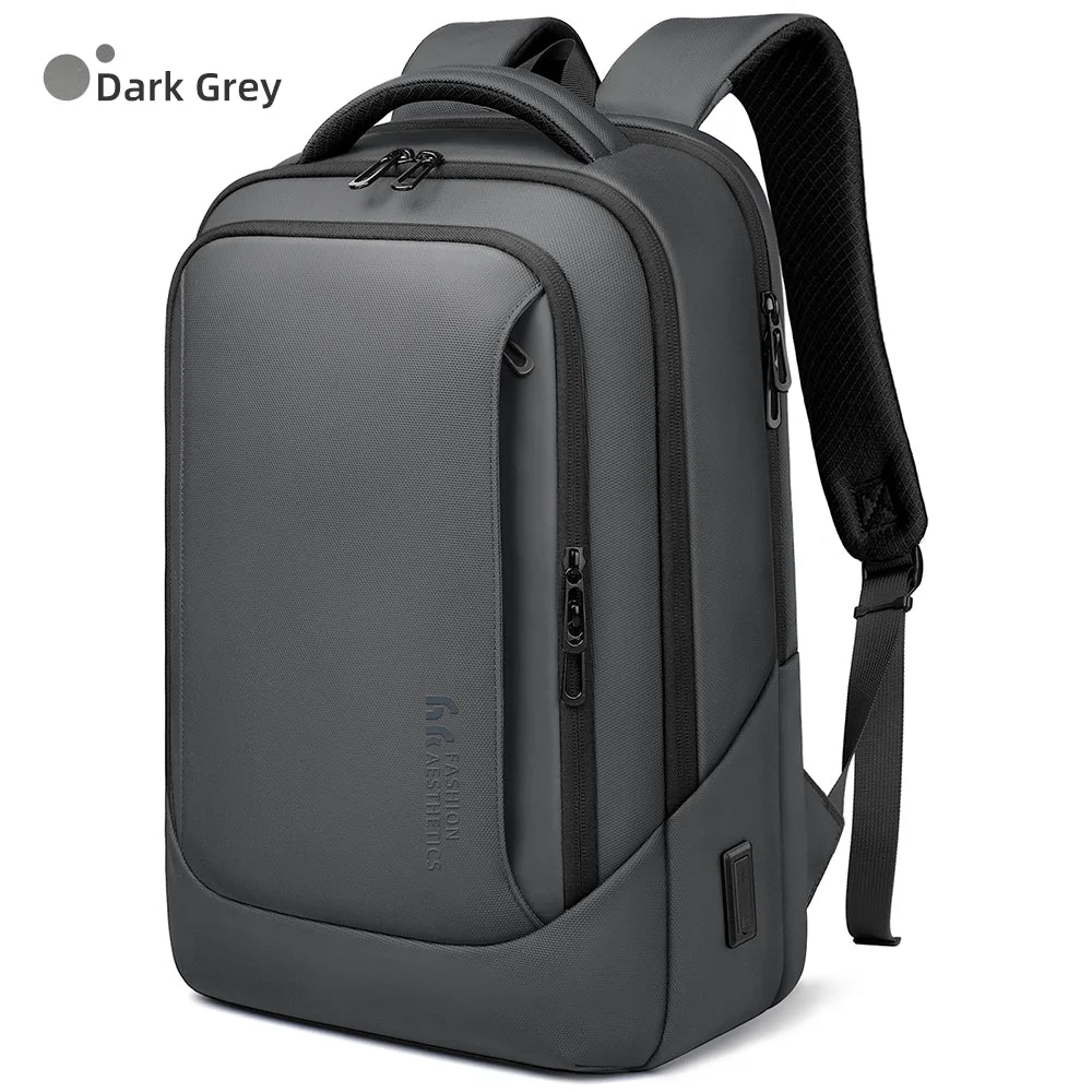 Laptop Backpack for Men, Waterproof Travel Bag with USB Charging Port