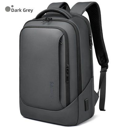 Laptop Backpack for Men, Waterproof Travel Bag with USB Charging Port