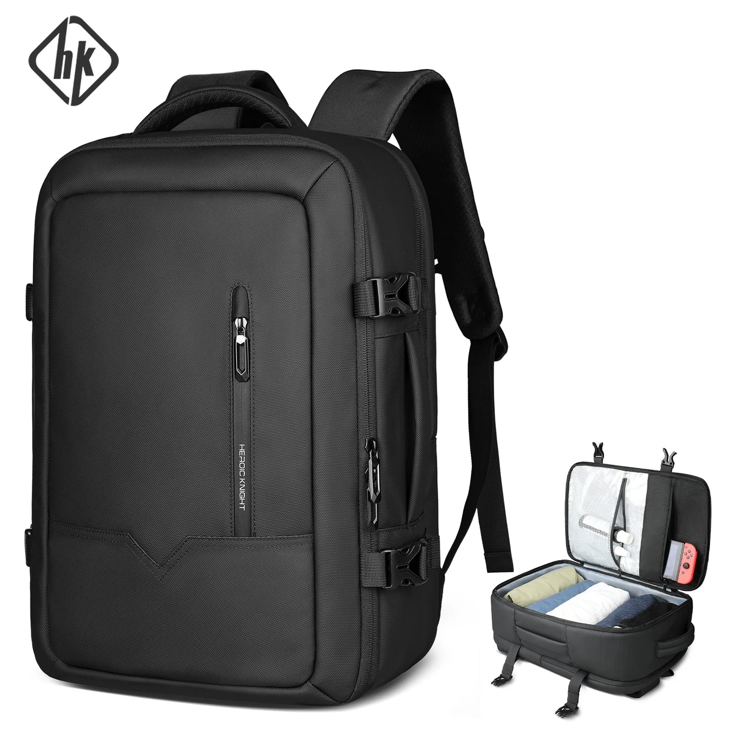 17-Inch Laptop Travel Backpack – Large Capacity Business & Travel Bag