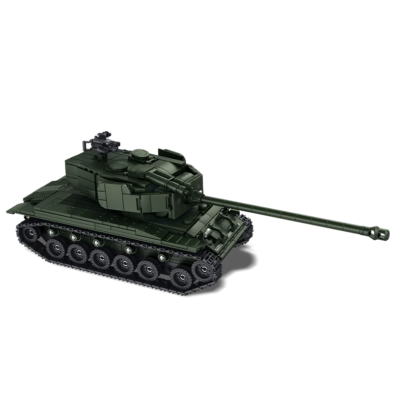 M26 Pershing Heavy Tank Building Blocks Set