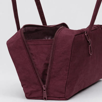 Casual Lightweight Nylon Bowling Bag Designer Women Shoulder Bags Large Capacity Simple Underarm
