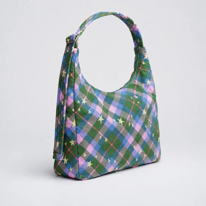Casual Large Capacity Star Pattern Women Shoulder Bags Designer Nylon Lady Underarm Bag Lightweight
