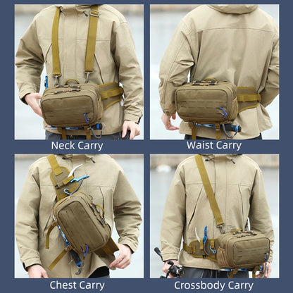 Tactical Waist Bag Crossbody Sling Backpack – Outdoor Chest Pack